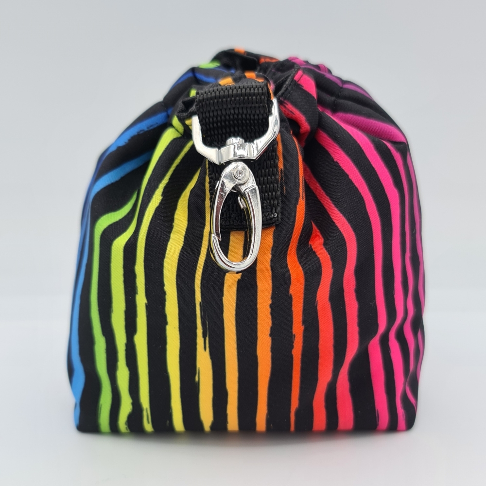 Futterbeutel basic, Rainbow-black